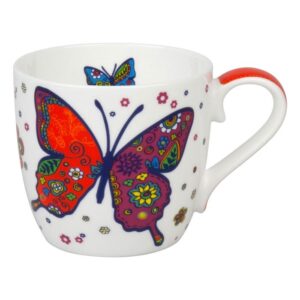 ماگ حیوانات رنگی پروانه