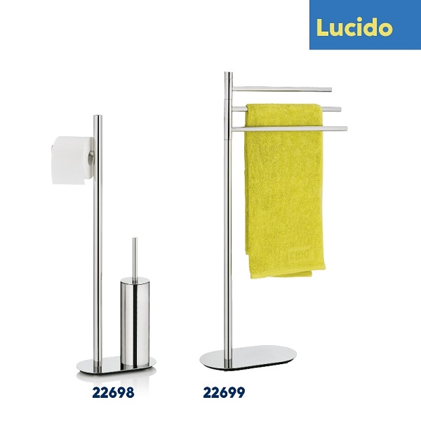 جا حوله ای ایستاده استیل Lucido