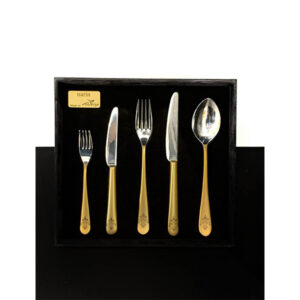 سرویس 116 پارچه طرح دار دو رنگ Epsilon