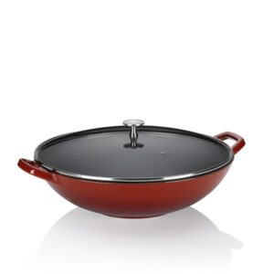 تابه Wok قرمز Calido